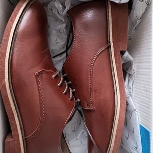 Deer Stags Boy’s Oxford Shoes - Denny Style / Dark Brown